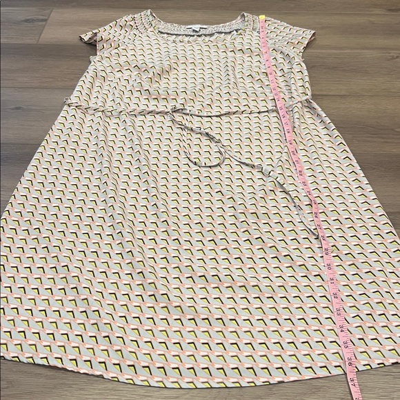 Liz Lange Maternity Dress Size Small Removable Belt Baby Girl - Picture 5 of 15